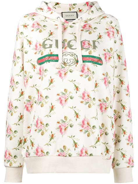 gucci hoodie roses